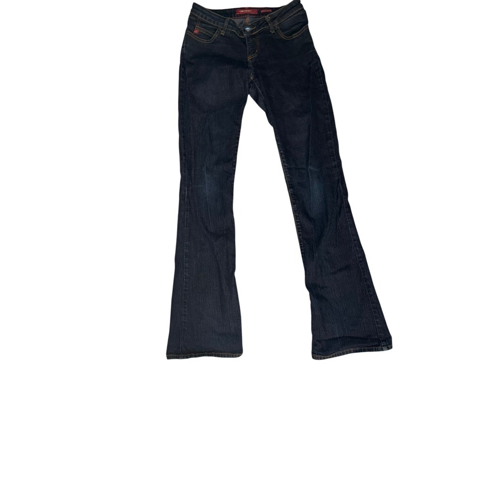 Miss Sixty Y2K Low Rise Flared Bell Bottom Jeans Sz 26 | Dark Denim Boho